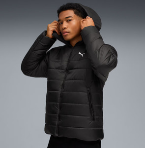 PA-I12 (Puma essentials hooded insulated jacket black) 72597500