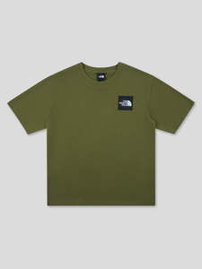 The North Face: NFA-X8 (The north face mens short sleeve heavy weight box t-shirt forest olive) 102595652