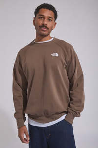 The North Face: NFA-K8 (The north face men's evolution vintage crew smoky brown) 92595217