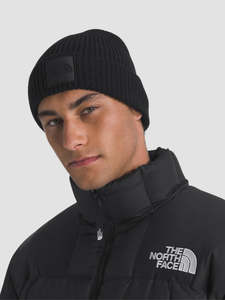 The North Face: NFA-P8 (The north face box logo cuffed beanie black) 92592391