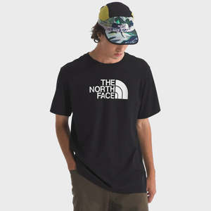 The North Face: NFA-M8 (The north face men's half dome short sleeve tee black/white) 92593043