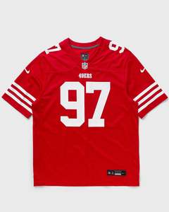 Nfl Jerseys: NA-S47 (Nike nfl san francisco 49ers home game jersey nick bosa #97 gym red) 102598260