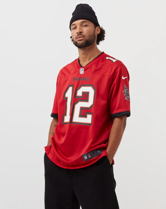 Nfl Jerseys: NA-R47 (Nike nfl tampa bay buccaneers tom brady 12 home game jersey gym red) 102598260