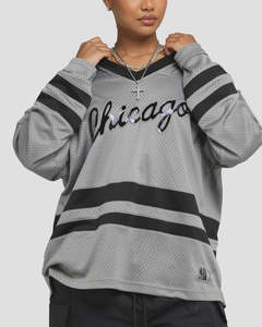 MNA-U47 (Mitchell & ness chicago bulls chrome jersey gunmetal grey/charcoal) 102596956
