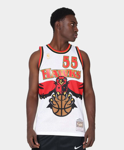 Nba Jerseys: MNA-K45 (Mitchell and ness swingman jersey atlanta hawks mutombo 96-97 road white) 82598260