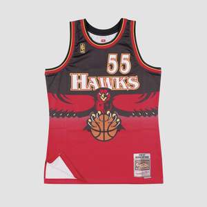 Nba Jerseys: MNA-J45 (Mitchell and ness swingman jersey atlanta hawks mutombo 96-97 road scarlet) 82598260