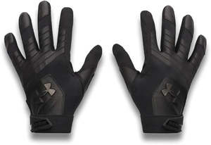 UAA-Y15 (Under armour mens clean up glove black/metallic silver) 72592608
