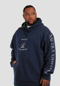 Nautica: NTA-H13 (Nautica dakota big & tall overhead hoodie dark navy) 82599522