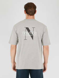 Nautica: NTA-D13 (Nautica gaunt big & tall t-shirt grey heather) 82593696