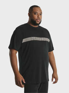 NTA-C13 (Nautica rempton big & tall t-shirt black) 82593696