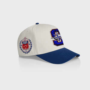 CTZ-A1 (Neverfold samoa S gang A frame cap 2-tone royal/white snapback osfm)