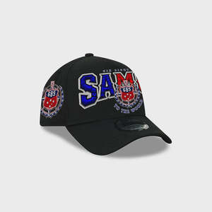 CTZ-Z (Neverfold samoa team arch new era 940 A frame black snapback osfm)