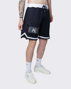 NEA-J5 (New era mesh shorts new york yankees outline) 22395000