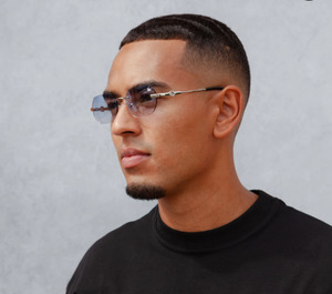 Belvoir Co: BV-Y (Belvoir & co sunglasses willow blue/silver) 52592000