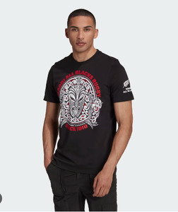 All Blacks: AA-L24 (Adidas maori all blacks rugby graphic tee black) 72492905