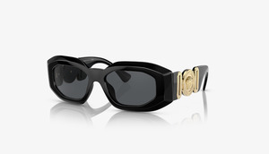Sunglasses: VS-I (Versace sunglasses VE4425U black frame/dark grey lenses) 1225920987