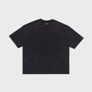 New Era: NEA-W12 (New era mlb new york yankees showcase washed & embossed boxy tee black) 122594250