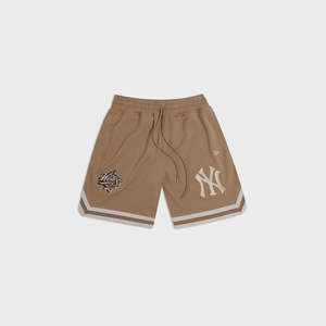 Dri Fit Shorts: NEA-N12 (New era new york yankees league icons sandy bay shorts camel) 112596000