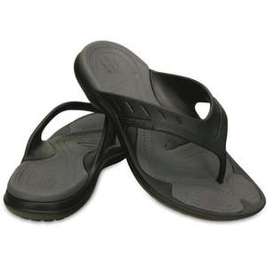 Crocs: CR-F (Modi sport flip relaxed fit black/graphite)12493913