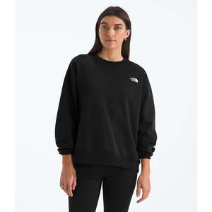 NFA-P9 (The north face evolution simple dome embroidered oversized crew black) 12695217