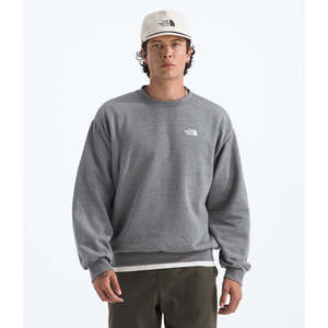 Mens Apparel: NFA-O9 (The north face evolution simple dome embroidered oversized crew mid grey heather) 12695217