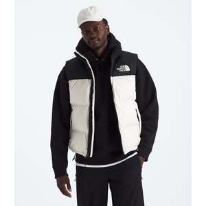 NFA-L9 (The north face men 96 retro nuptse vest white dune) 126919130