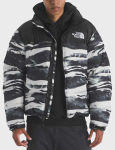 NFA-J9 (The north face men 96 retro nuptse jacket black/print) 126926087