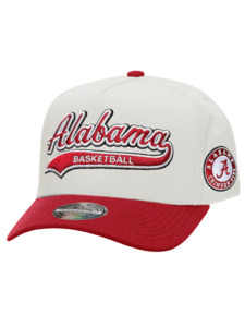 MNA-E49 (Mitchell & ness tailsweep 110 albama snapback white cream/red osfm) 112593043