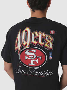 Mitchell Ness: MNA-X46 (Mitchell and ness gothic team tee 49ers faded black) 92592391