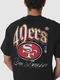 MNA-X46 (Mitchell and ness gothic team tee 49ers faded black) 92592391