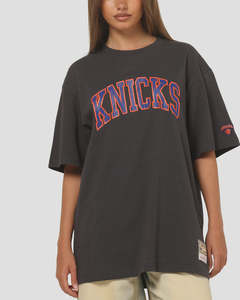 MNA-M50 (Mitchell & ness arch tee knicks washed black) 22693181