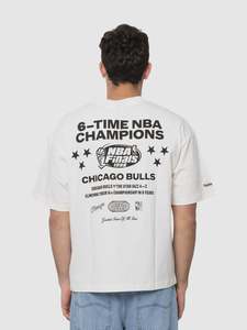 MNA-G48 (Mitchell & ness the champs tee bulls vintage white) 102593478