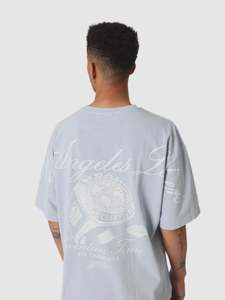 Mitchell Ness: MNA-V48 (Mitchell & ness the champions ring tee lakers blue aura) 112593478