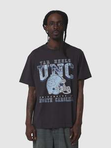 Mitchell Ness: MNA-Z48 (Mitchell & ness university of california tee washed black) 112592391