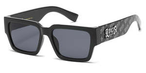 L-H4 (Locs sunglasses silver locs print) 2269956