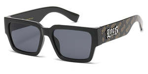 Sunglasses: L-G4 (Locs sunglasses gold locs print) 2269956