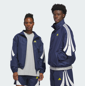 AA-J31 (Adidas basketball woven track jacket night indigo/white) 326910580