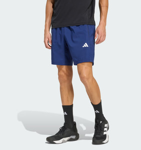 AA-G31 (Adidas workout essentials base woven shorts dark blue/white) 32692646