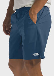 Mens Apparel: NFA-V9 (The north face wander shorts 2.0 shady blue) 22694348
