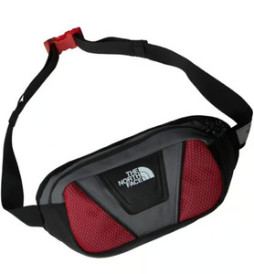 NFE-W (The north face Y2K hip pack smoked pearl/red) 22694348