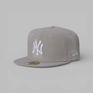 NEC-M71 (New era 5950 seasonal new york yankees gray fitted hat) 12693970