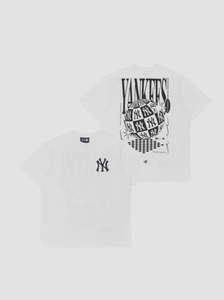 NEA-G13 (New era new york yankees world oversize tee white) 12694000