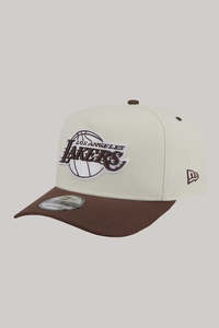 New Era: NEC-K72 (New era 950 A frame chocolate 2 tone los angeles lakers osfm chrome chocolate snapback osfm) 12693290