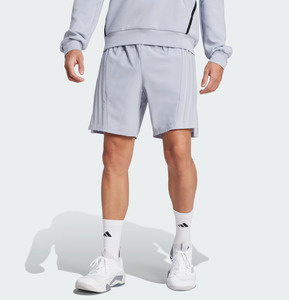 Dri Fit Shorts: AA-Y30 (Adidas designed for training 3-stripes shorts halo silver) 32693849
