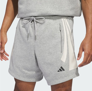AA-U30 (Adidas short 3 stripe shorts medium grey heather) 22696251