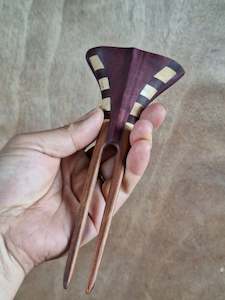 Ornamental Hair Pins: Hair Pin - Whale tail