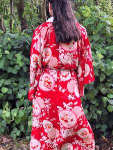 Silk Juban - Red Gion