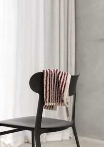 Burgundy Stripe Face Cloth
