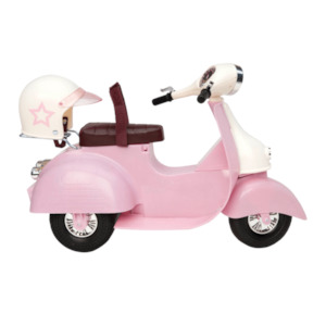 Pink & Ivory Ride In Style Scooter