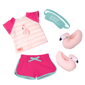 Doll Clothes: Flamingo Dreaming